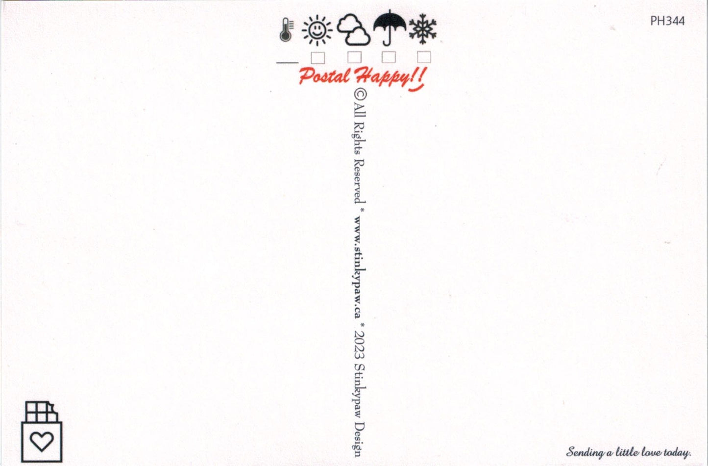 "Besides Chocolate..." Postcard