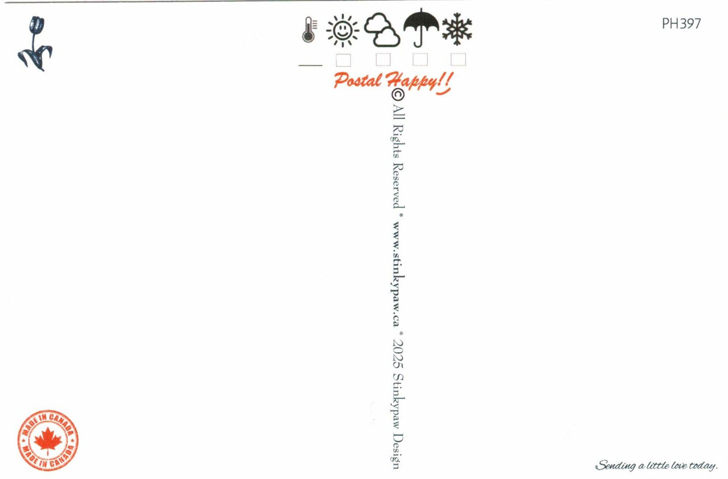 Happiness is... Postcard