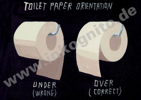 Inkognito "Toilet Paper Orientation"
