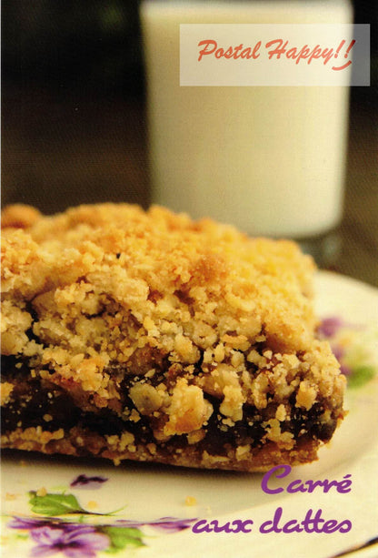 "Carré aux dattes" Postcard