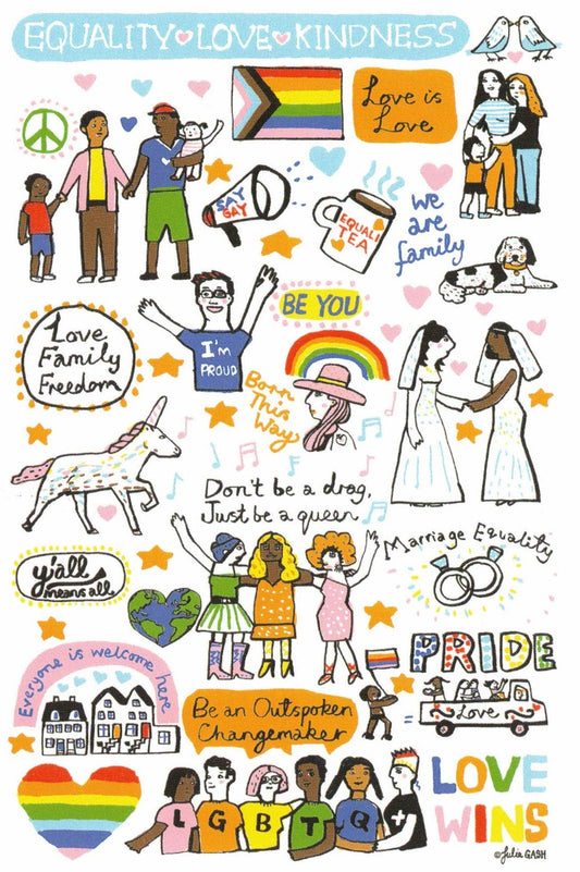 Love Wins Postcard