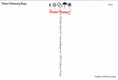 Postcrossing Stamps Postcard