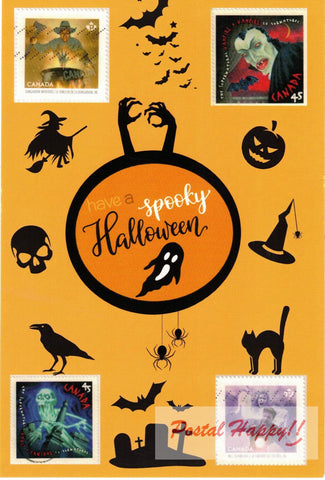 Have a Spooky Halloween Postcard