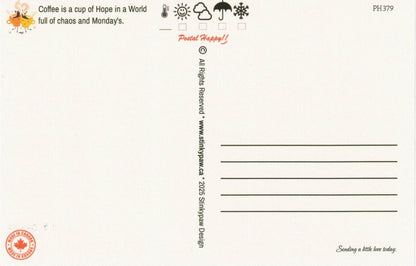 Coffees Postcard