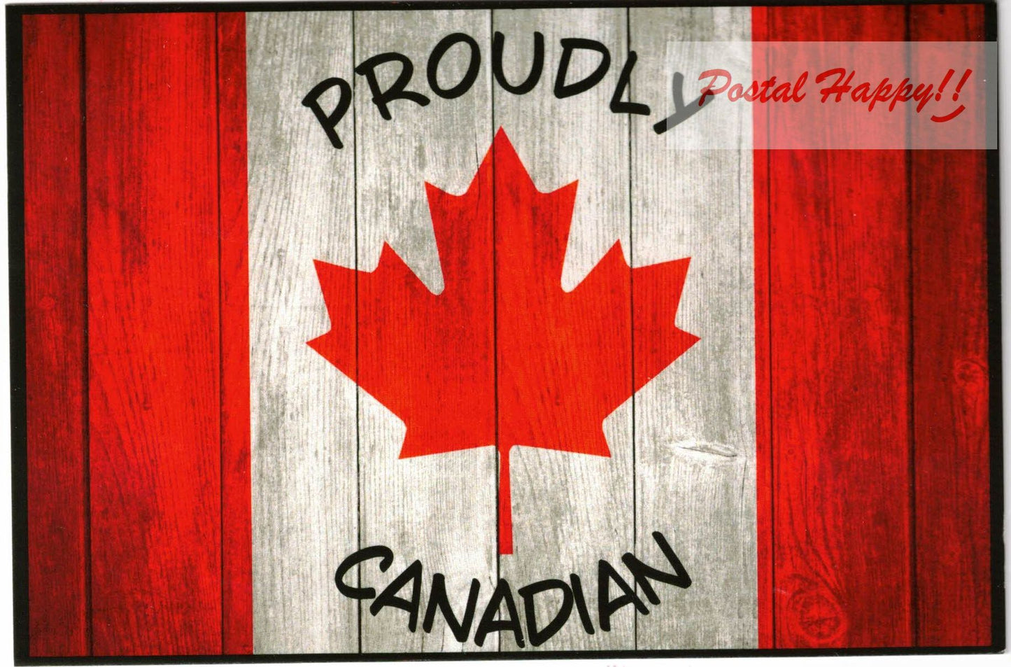 Proudly Canadian Postcard