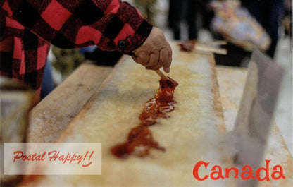 Maple Taffy Postcard