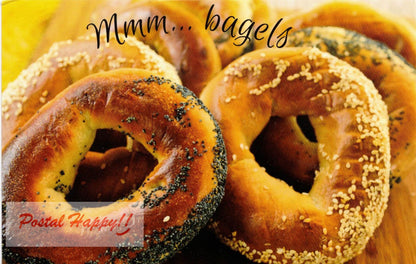 Bagels Postcard