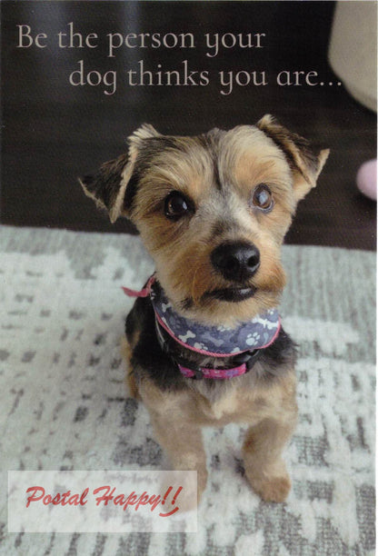 Be The Person Postcard