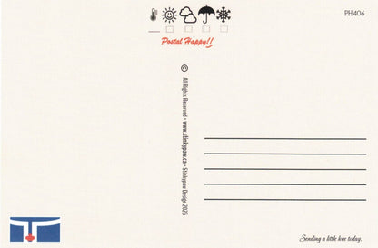 Toronto Skyline Postcard