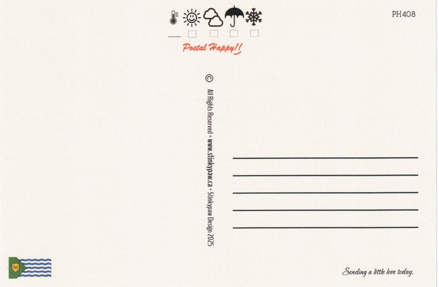 Vancouver Skyline Postcard