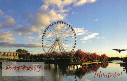 Montréal's Big Wheel Postcard