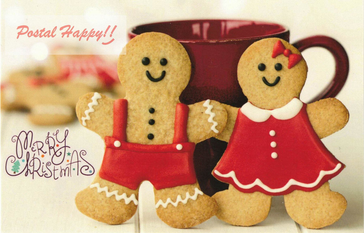 "Sweet Christmas" Postcard