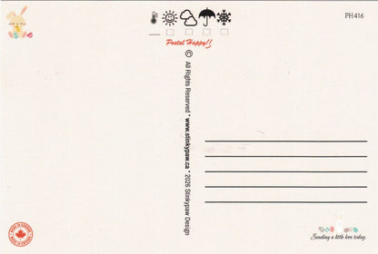 Happy Easter Postcard