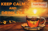 "Keep Calm And Drink Tea" Postcard