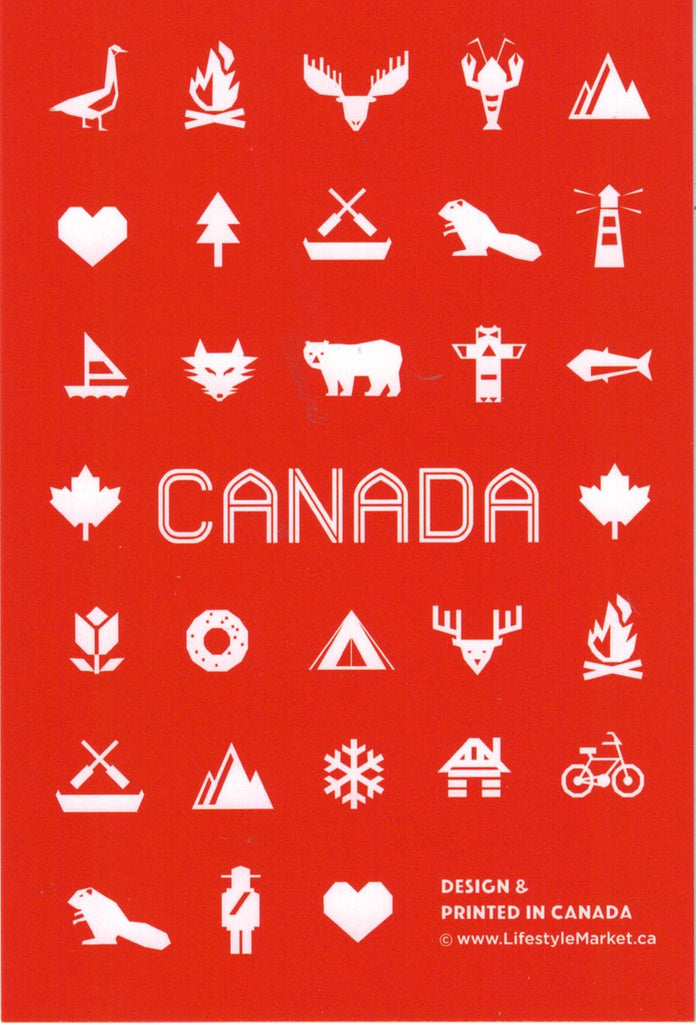 Canadiana Postcard
