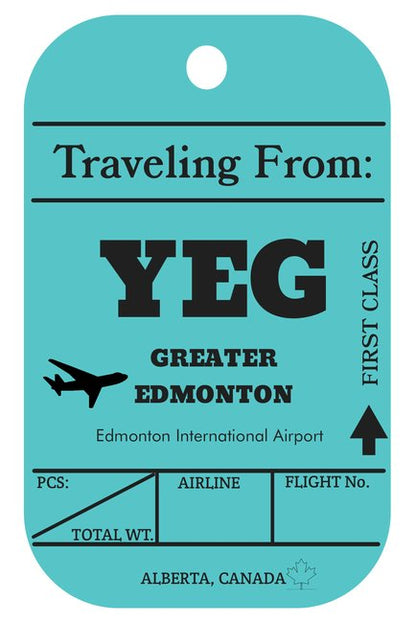 YEG Tag Postcard