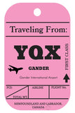YQX Tag Postcard